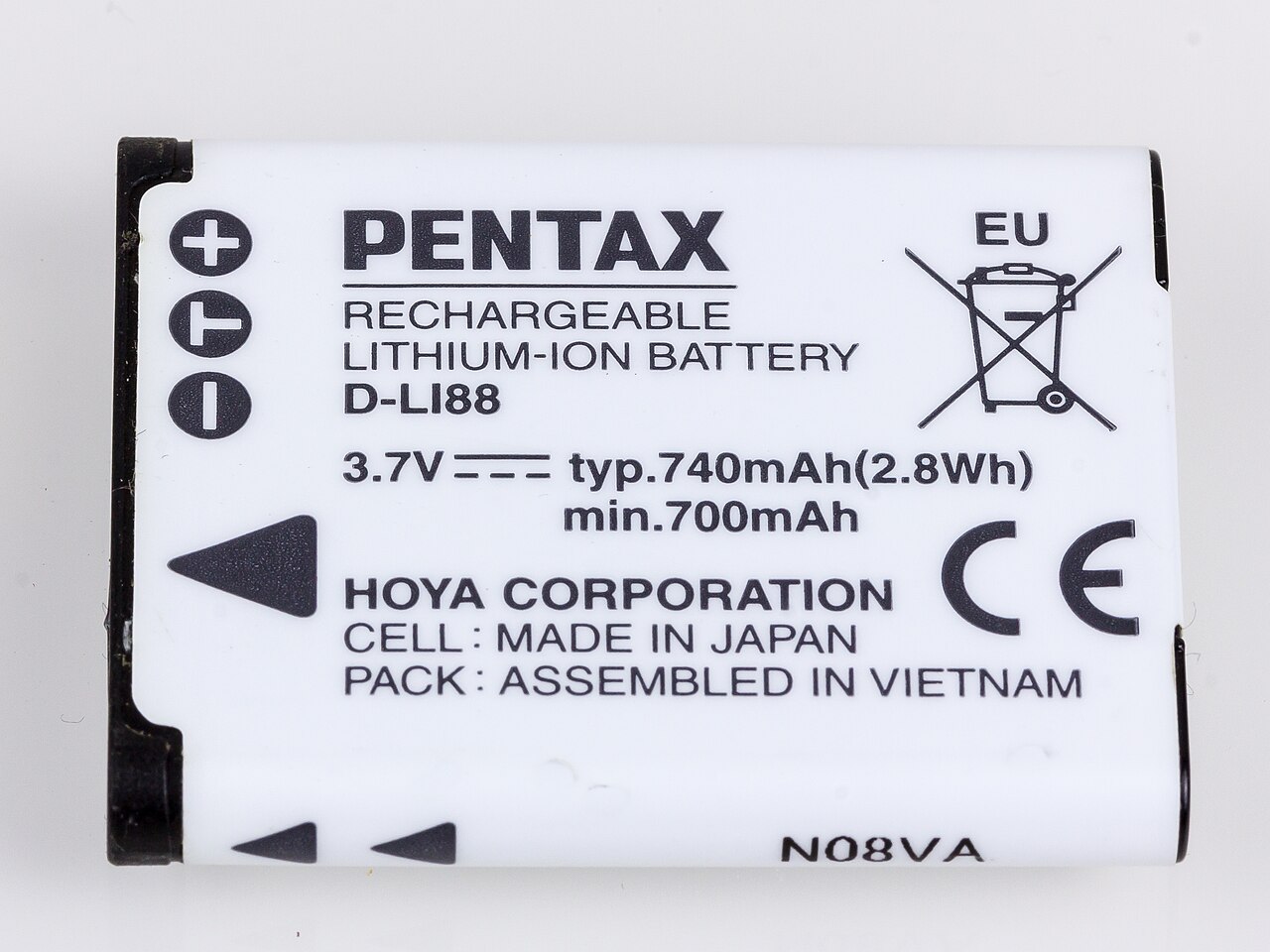 Pentax Optio P70 - Lithium-Ion Battery D-LI88-7555
